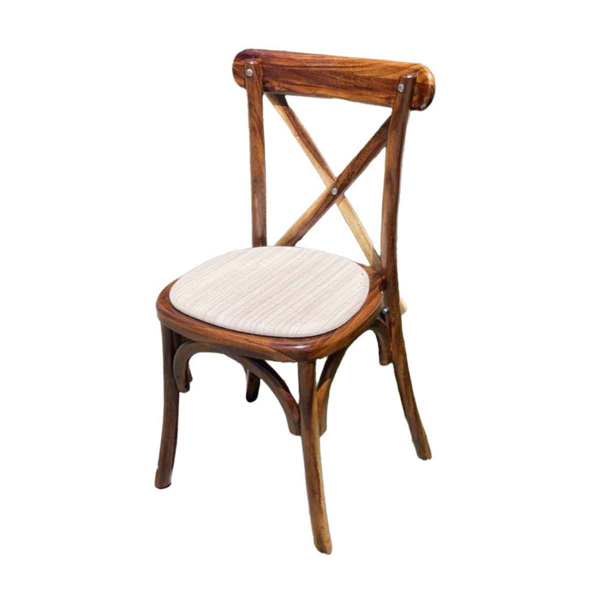 Silla Crossback Madera de Parota