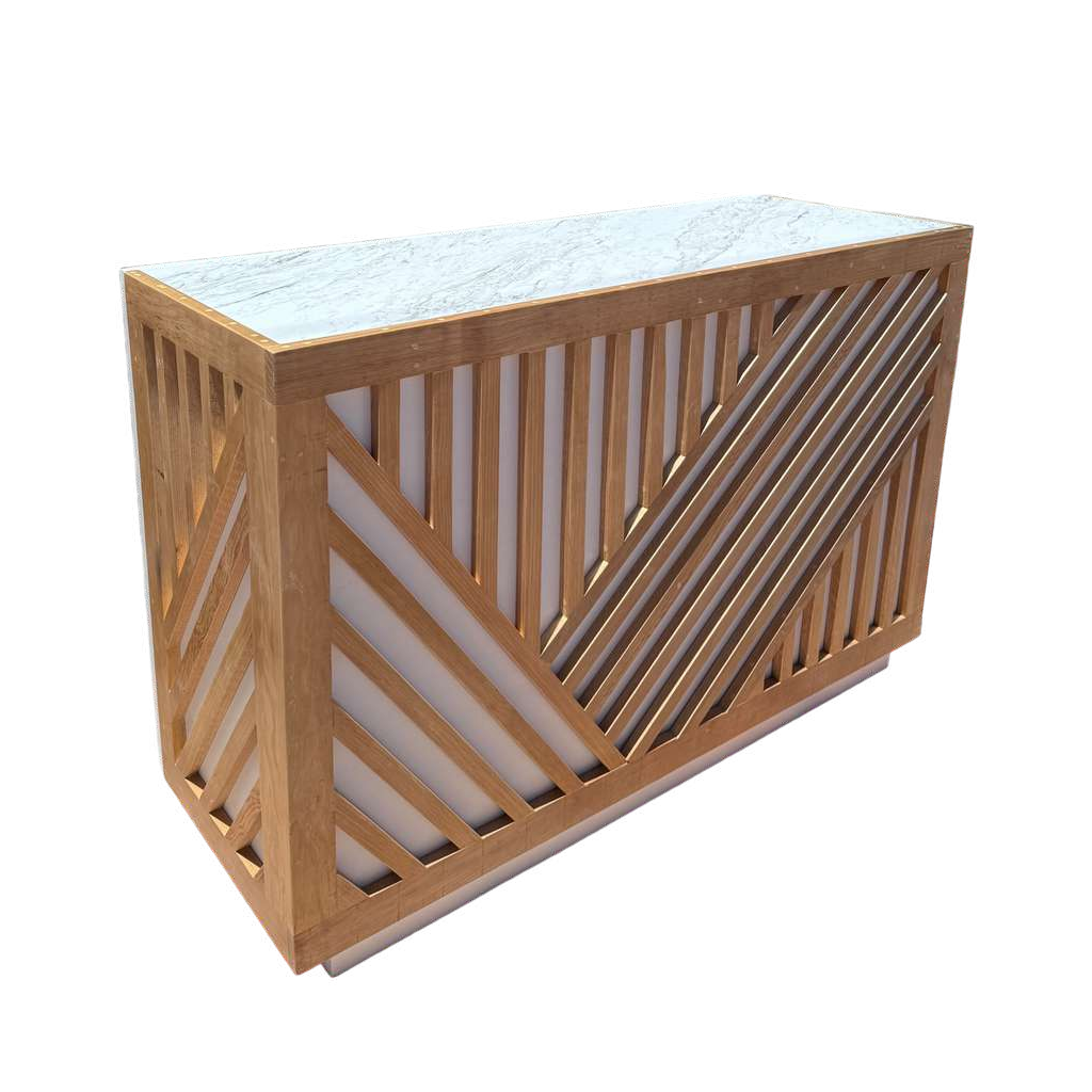 Barra de Madera de Pino