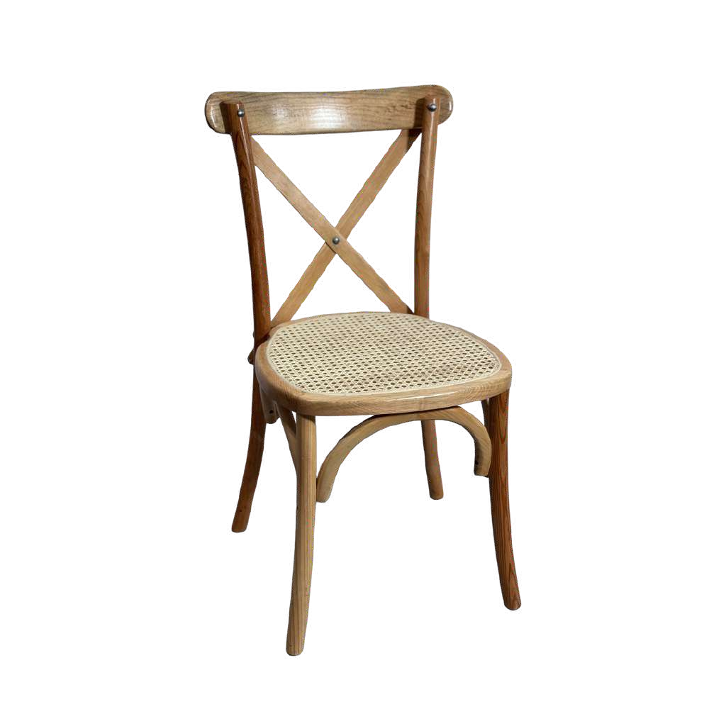 Silla Crossback Asiento de Bejuco